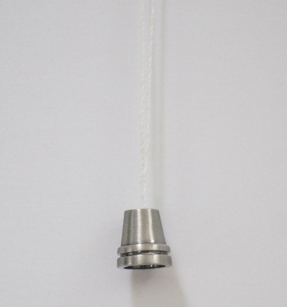 "Brushed Nickel" Cord Pull - Bel Aire